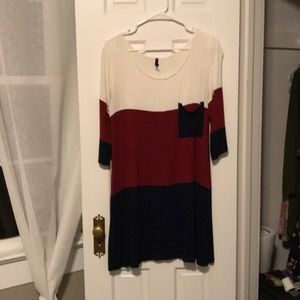 Color block dress